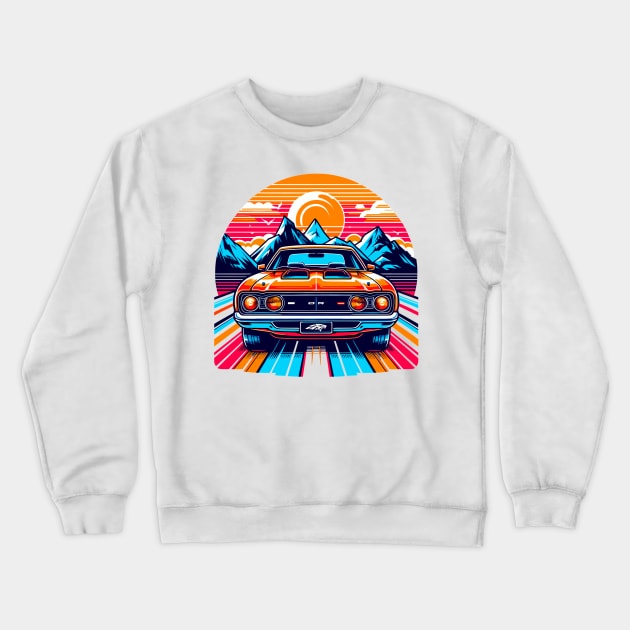 Ford Maverick Crewneck Sweatshirt by Vehicles-Art